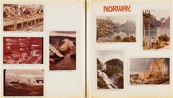 CECIL B. ATWATER (1886-1981) An album of approximately 290 color photographs depicting Asia, the Middle East, Africa, and Europe. Circa